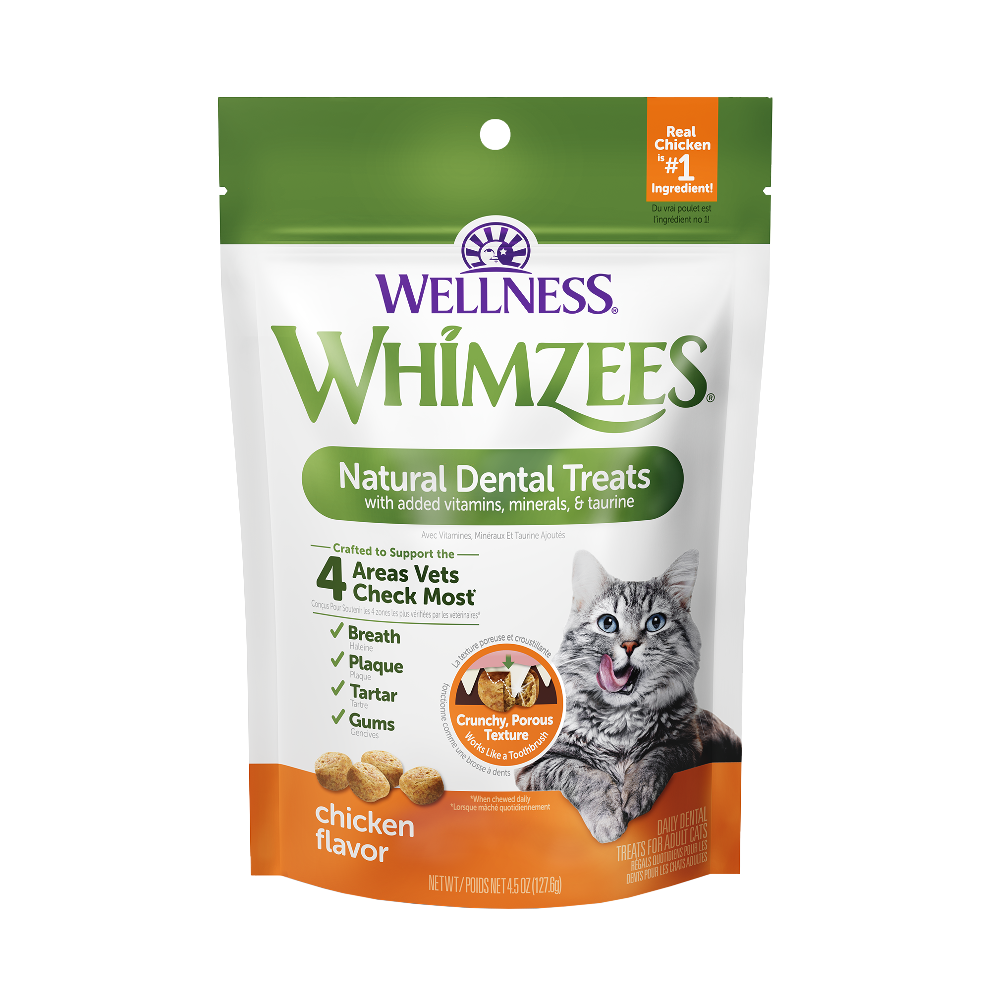 NATURAL CAT DENTAL TREATS, CHICKEN FLAVOR Image